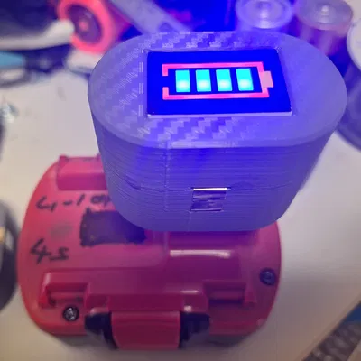 Bộ báo dung lượng pin cho pin Bosch 14.4V đã độ lại