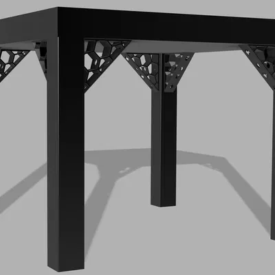 Ke góc tăng cứng IKEA LACK cho bàn đặt máy in 3D cực chắc chắn