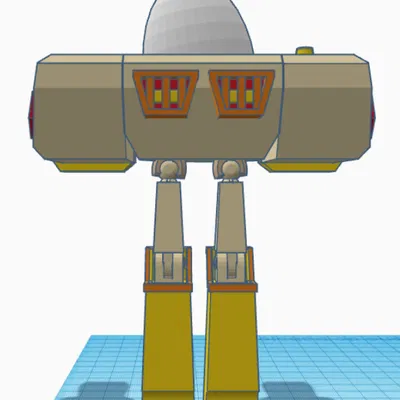 Mô hình 3D Angry Birds Transformers Eggbot độc đáo