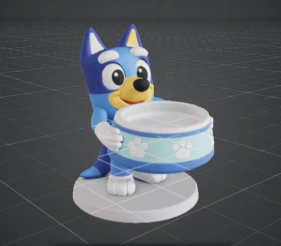 Mẫu STL Giá Đựng Đồ Ăn Hình Chú Chó Hoạt Hình - Image 2