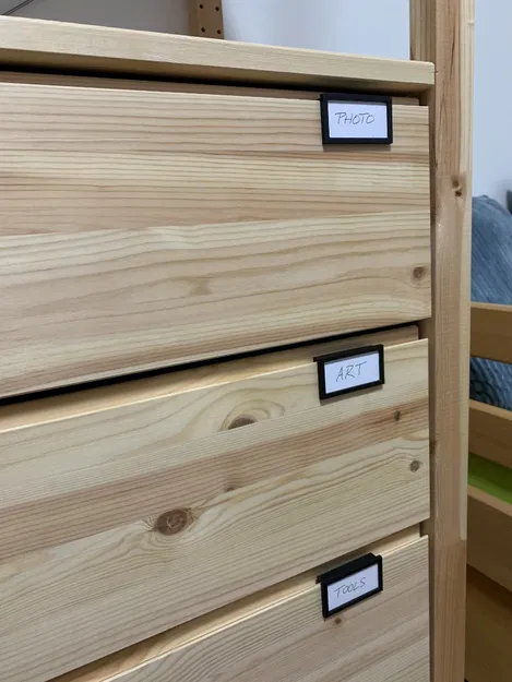 Giá đỡ nhãn cho ngăn kéo IKEA IVAR - Image 3