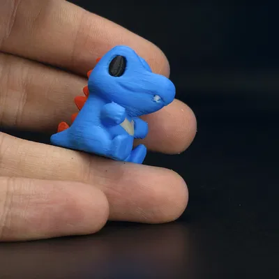 Mô hình 3D Pokemon Totodile mini dễ thương (STL)
