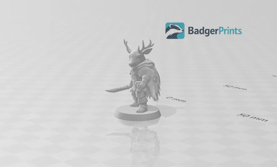 Mô hình chiến binh hươu (The Deer Collection Part 2) in 3D - Image 1