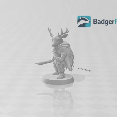 Mô hình chiến binh hươu (The Deer Collection Part 2) in 3D