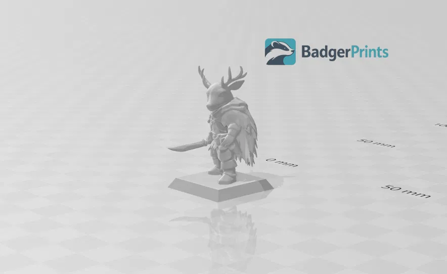 Mô hình chiến binh hươu (The Deer Collection Part 2) in 3D - Image 2