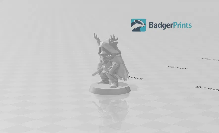 Mô hình chiến binh hươu (The Deer Collection Part 2) in 3D - Image 3