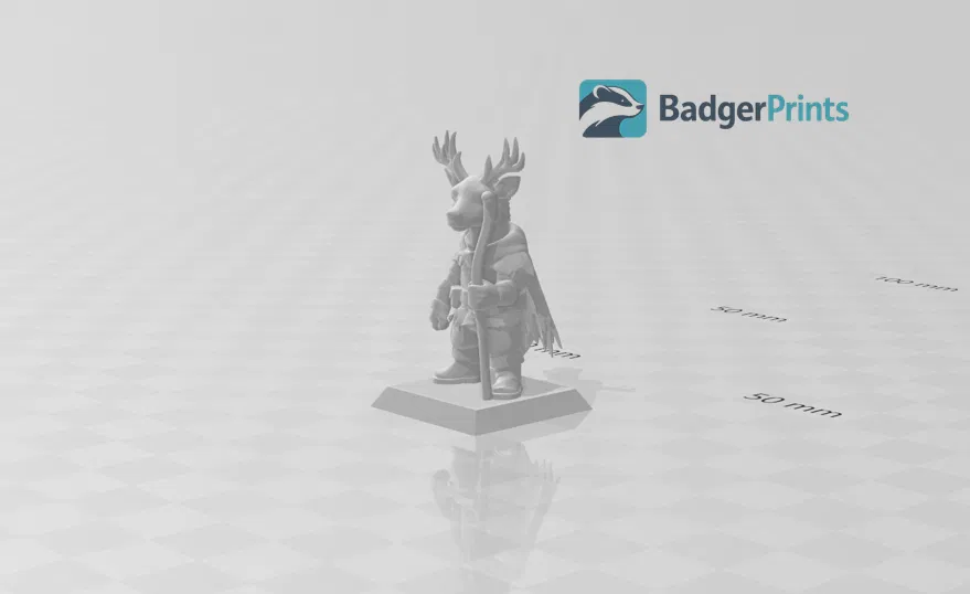 Mô hình chiến binh hươu (The Deer Collection Part 2) in 3D - Image 6