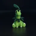 Mô hình 3D Bayleef Pokemon - Phụ kiện trang trí dễ thương - Thumbnail 6