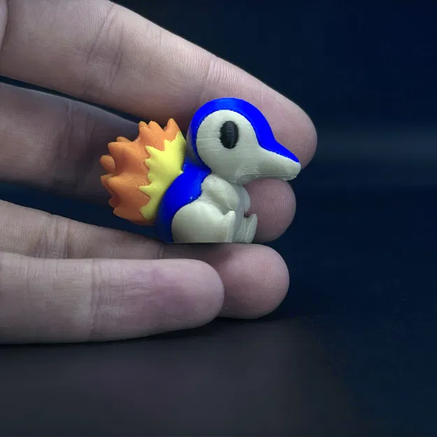 Mô hình 3D Pokemon Cyndaquil đáng yêu cho người sưu tầm - Image 4