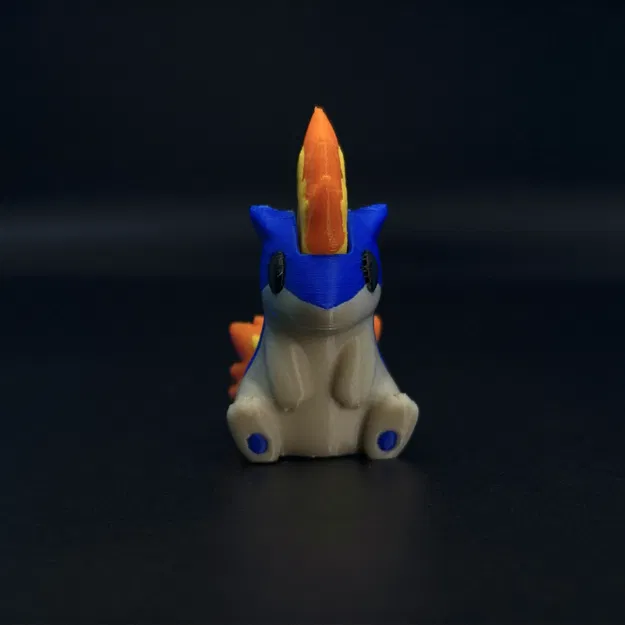 Mô hình 3D Quilava Pokémon Mini đáng yêu cho bộ sưu tập - Image 6