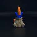 Mô hình 3D Quilava Pokémon Mini đáng yêu cho bộ sưu tập - Thumbnail 6
