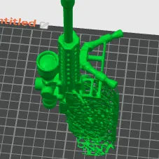 Mô hình súng bắn tỉa (Sniper Rifle) sắc nét cho máy in 3D