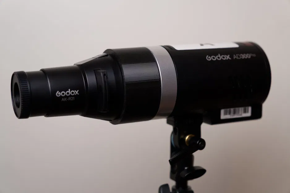 Bộ chuyển đổi (adapter) Godox-x mount cho projector AK-R21 - Image 1