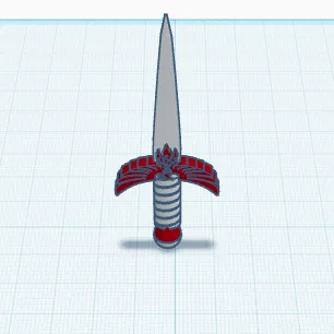 Mô hình dao chiến đấu Cool Knife 3D đẹp mắt và ấn tượng