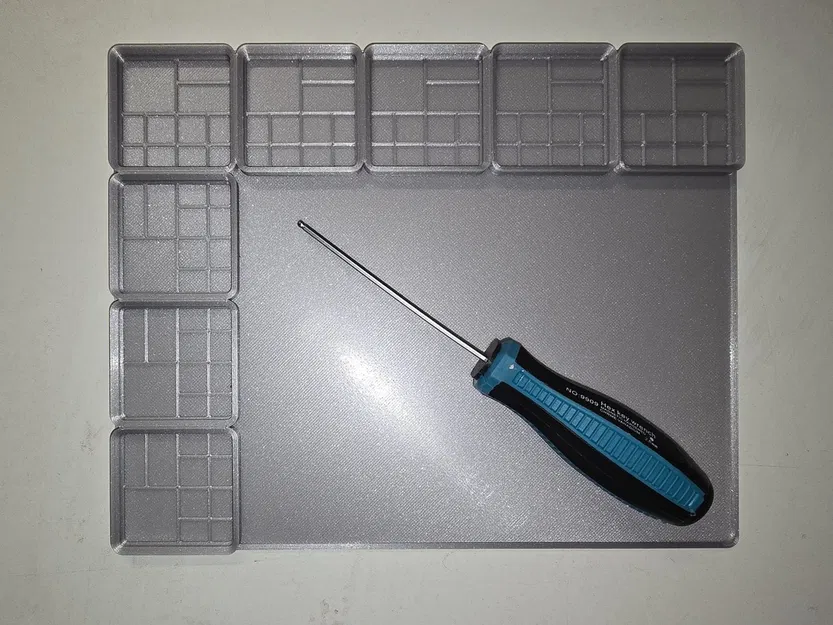 Gridfinity_Multi-Project_Organizer_Plate - Tấm Lót Tổ Chức Bàn Làm Việc - Image 2