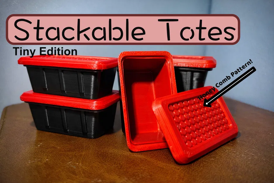Thùng chứa xếp chồng (Stackable Totes) - Image 1
