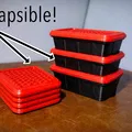 Thùng chứa xếp chồng (Stackable Totes) - Thumbnail 2