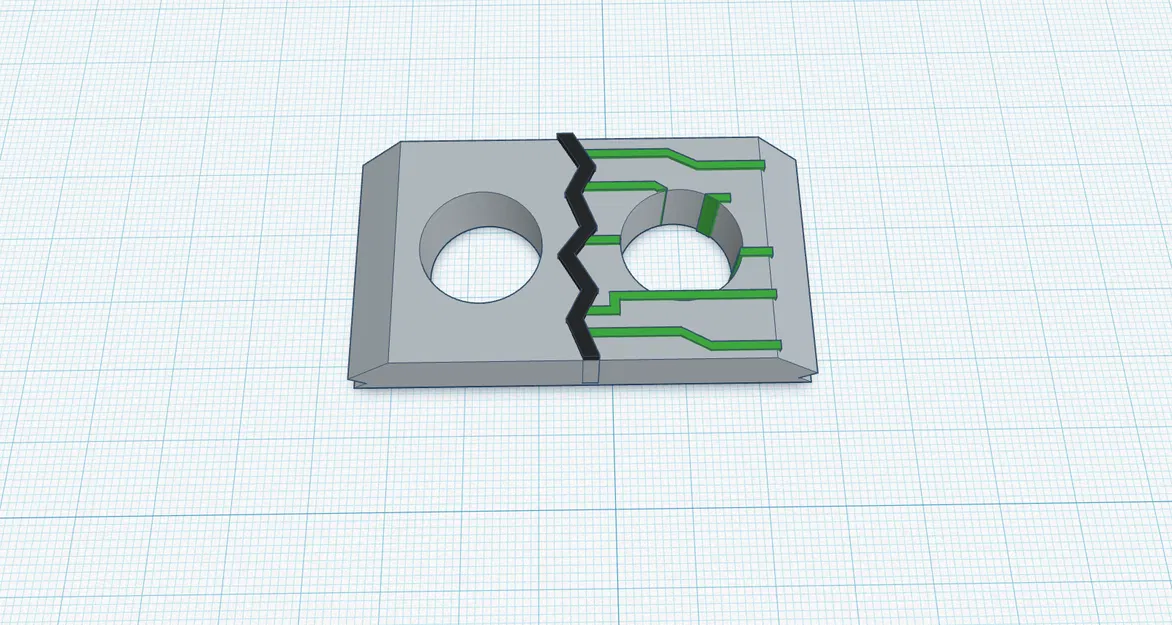 Mô hình Otto Broken Face - Mảnh ghép 3D phong cách công nghệ - Image 1