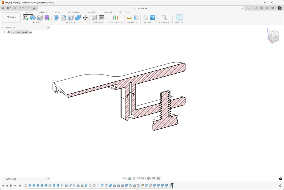 Kẹp Giữ Lon Nước Gắn Bàn Tiện Dụng - Phụ Kiện In 3D Sáng Tạo - Image 4