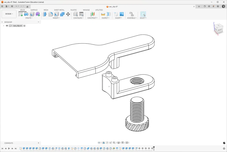 Kẹp Giữ Lon Nước Gắn Bàn Tiện Dụng - Phụ Kiện In 3D Sáng Tạo - Image 5