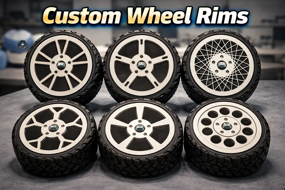 Vành bánh xe tùy chỉnh cho HP Ott Robot – Bộ 6 thiết kế vành - Image 1