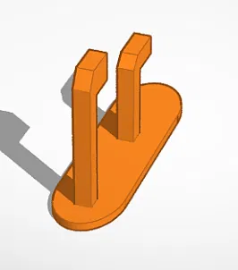 Móc treo tường kép Double Wall Hook - Giải pháp lưu trữ thông minh - Image 1