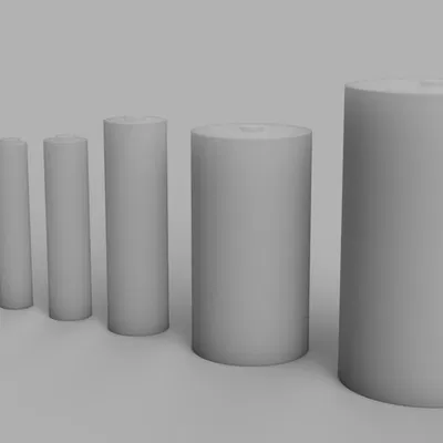 Mô hình Pin giả (Dummy Batteries) AA, AAA, AAAA, C, D, A23