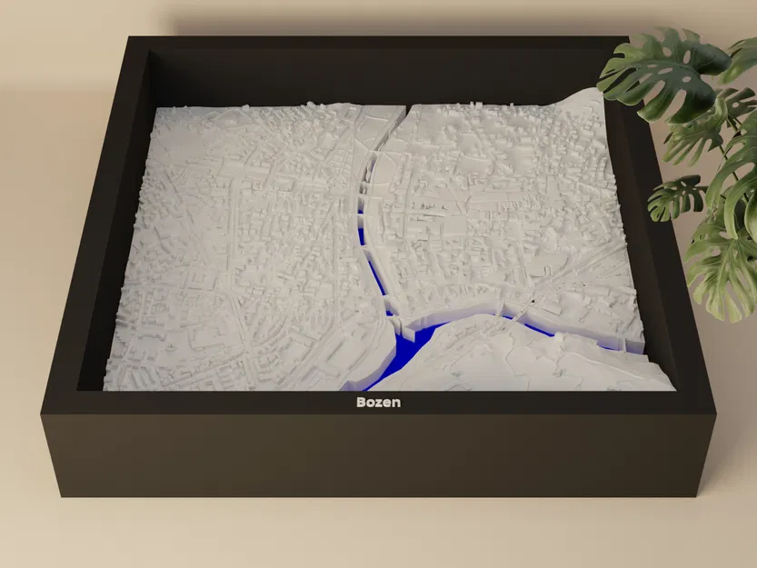 Bolzano, Ý - Mô hình 3D địa hình thu nhỏ - Image 1