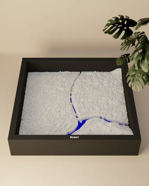 Bolzano, Ý - Mô hình 3D địa hình thu nhỏ - Image 3