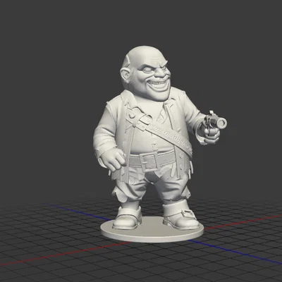 Mô hình 3D cướp biển Pintel (Pirates Pintel) - Thiết kế tinh xảo