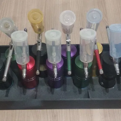 Khay sắp xếp súng phun sơn (Airbrush Organizer) in 3D tiện lợi