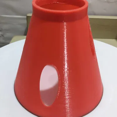 Giá treo móc khóa tận dụng lõi nhựa in 3D cũ