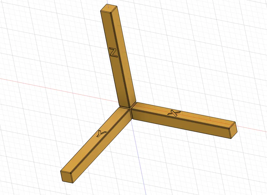 Mẫu in kiểm tra góc vuông 90 độ - Image 1