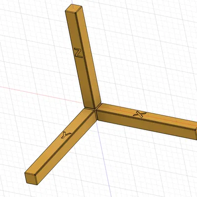 Mẫu in kiểm tra góc vuông 90 độ