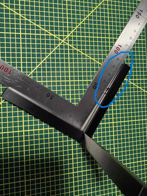 Mẫu in kiểm tra góc vuông 90 độ - Image 4