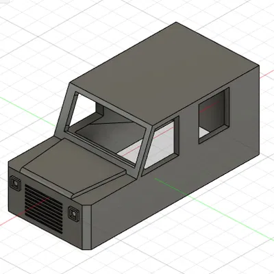 Mô hình xe địa hình Offroad 3D đẹp mắt - Dễ dàng in ấn
