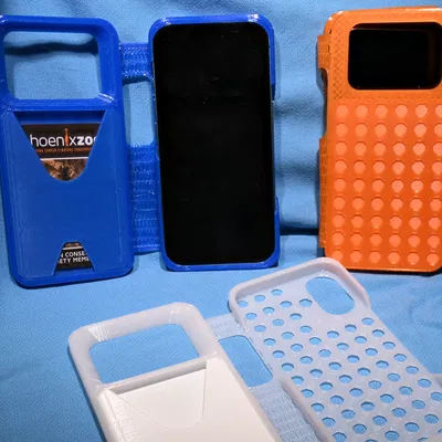 Ốp lưng ví TPU cho iPhone 16 và 16 Pro, đựng 6 thẻ, MagSafe, OpenSCAD