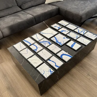 Bolzano, Ý - Mô hình địa hình 3D thu nhỏ