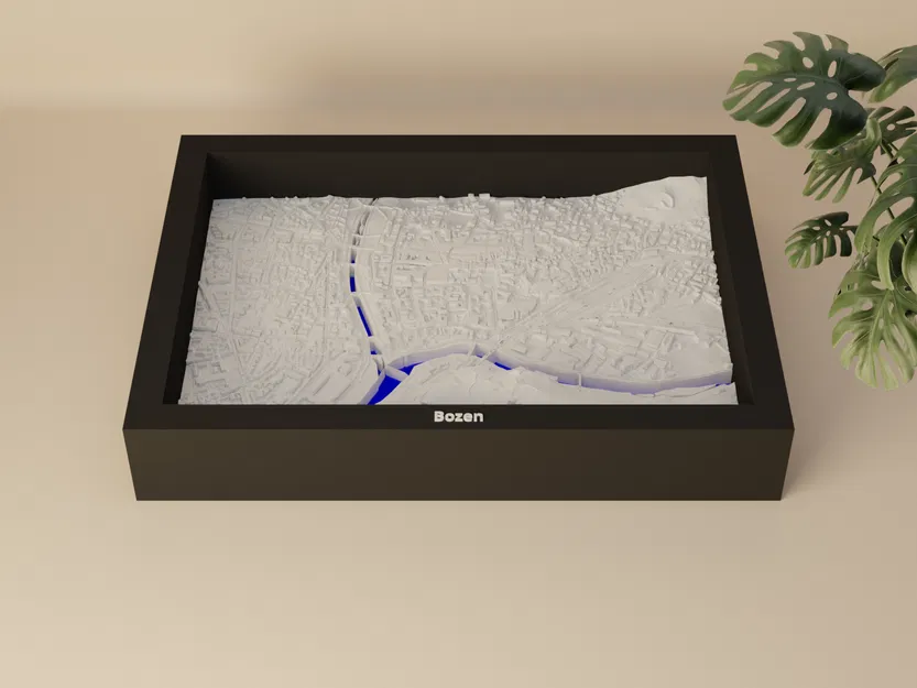 Bolzano, Ý - Mô hình địa hình 3D thu nhỏ - Image 3