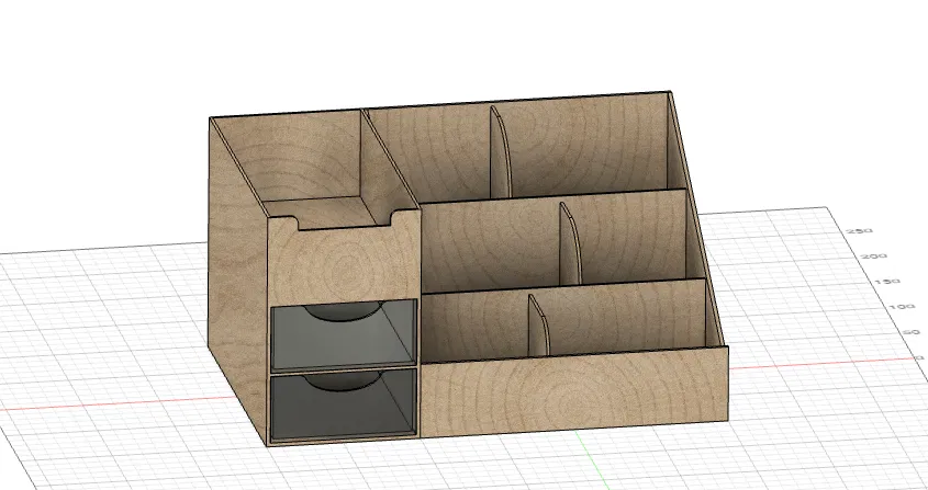 Khay Đựng Đồ Đa Năng Để Bàn Organizer GT531 (Thiết Kế 3D) - Image 1