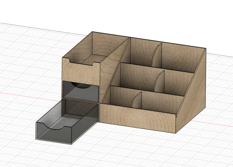 Khay Đựng Đồ Đa Năng Để Bàn Organizer GT531 (Thiết Kế 3D) - Image 2