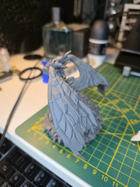 Vernathis, Tâm Trí Tím (Gem Dragon) - Mô hình rồng cho TTRPG - Image 6