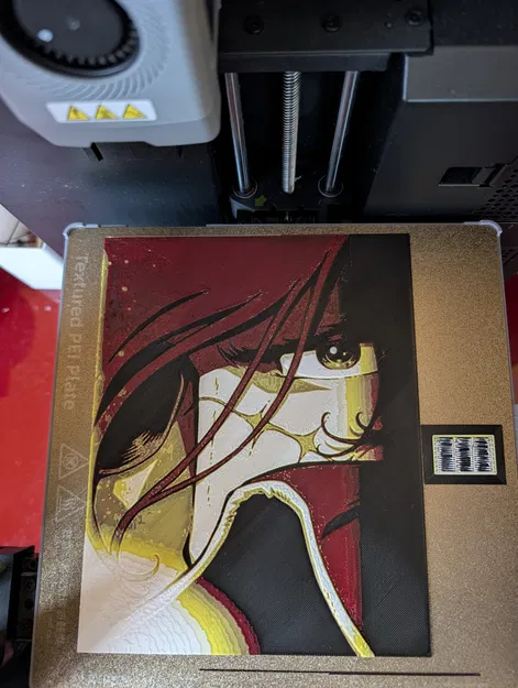 Mô hình tranh treo tường Captain Harlock-00 - Image 1