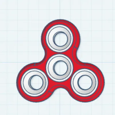 Mẫu Fidget Spinner 3D siêu vui - In nhanh chỉ trong 50 phút