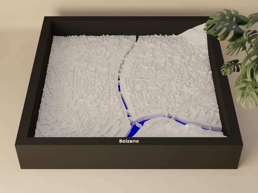 Bolzano, Ý - Mô hình địa hình 3D thu nhỏ - Image 1