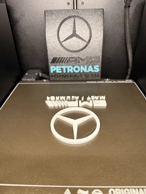 Bảng trang trí Mercedes-AMG PETRONAS F1 Team - Mô hình in 3D cho fan F1 - Image 3