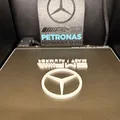Bảng trang trí Mercedes-AMG PETRONAS F1 Team - Mô hình in 3D cho fan F1 - Thumbnail 3