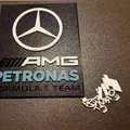 Bảng trang trí Mercedes-AMG PETRONAS F1 Team - Mô hình in 3D cho fan F1 - Thumbnail 5