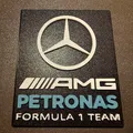 Bảng trang trí Mercedes-AMG PETRONAS F1 Team - Mô hình in 3D cho fan F1 - Thumbnail 6