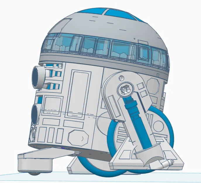 HP Otto: Otto-D2 - Bộ vỏ robot lấy cảm hứng từ R2D2 - Image 3